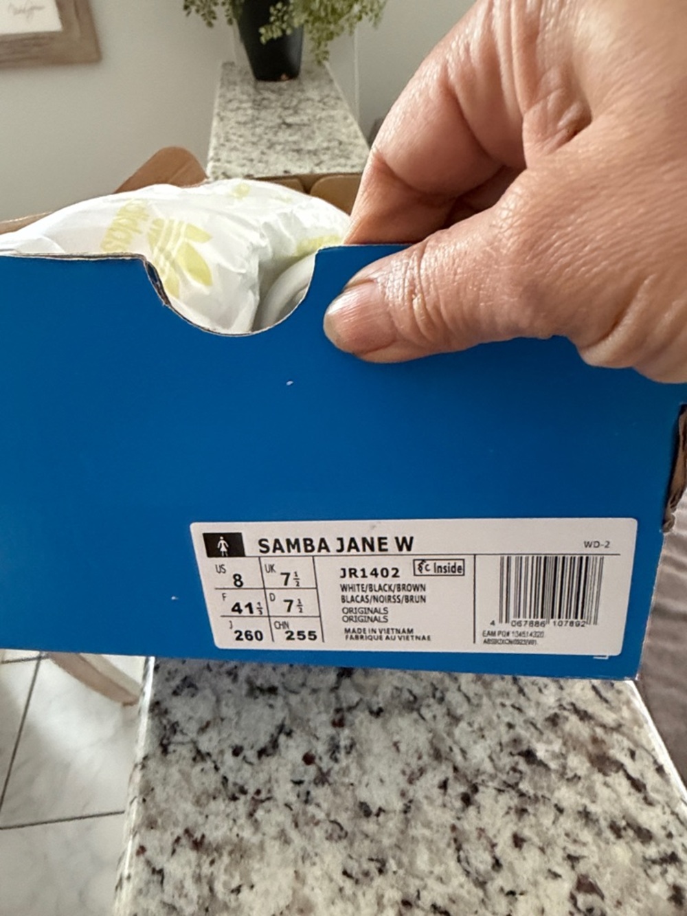 NWT Adidas Samba Janes 8 sneakers - Picture 4 of 4